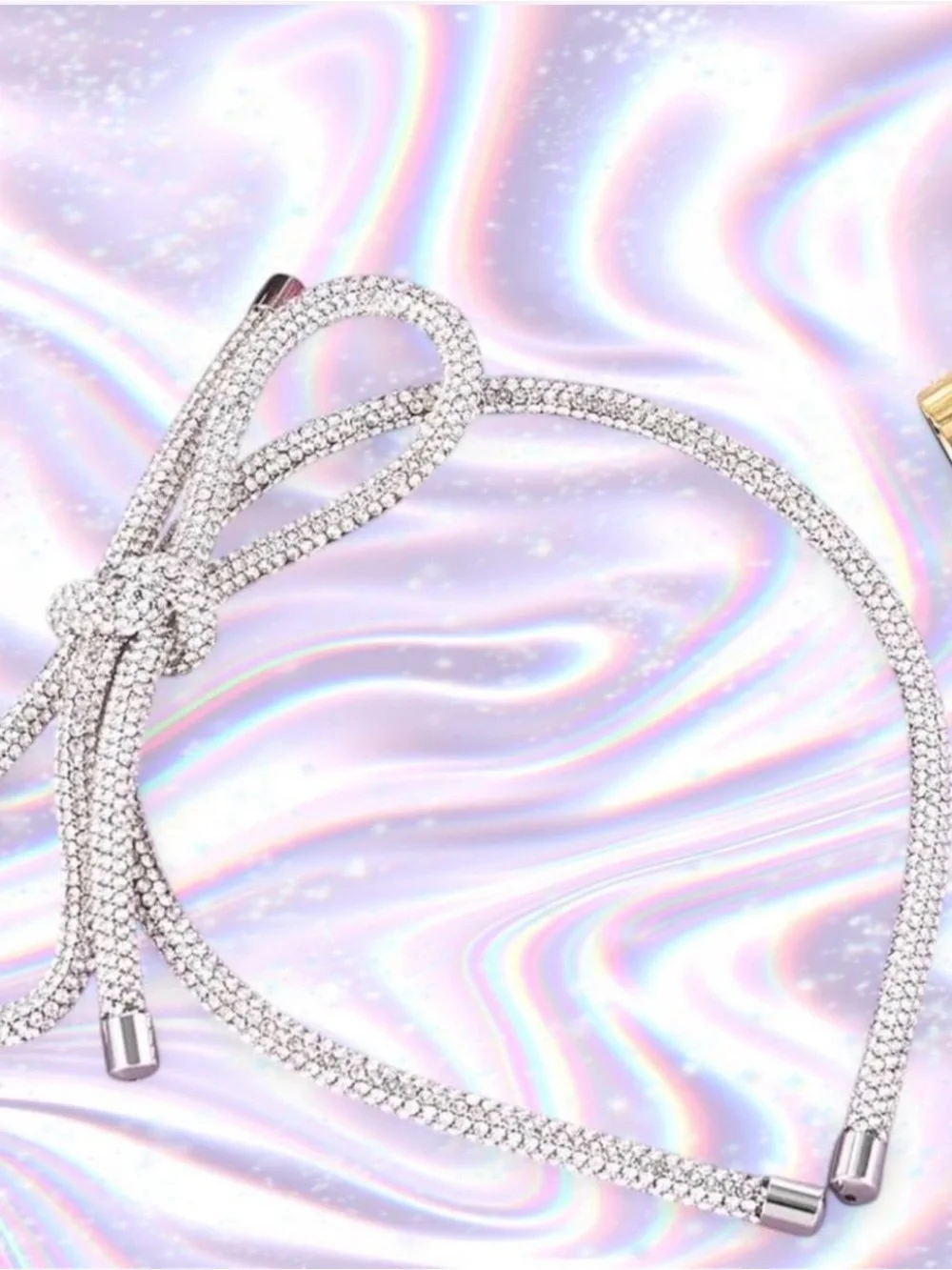a new day Sparkly Rhinestone Knot Headband